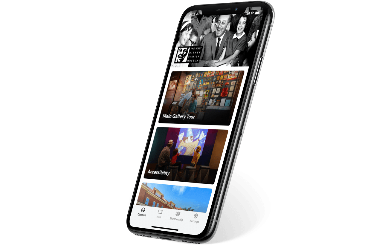 Exhibition tours & audio guides